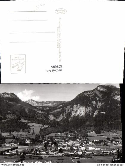 573686,Foto Ak Stainach Totale