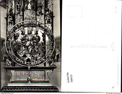 709415 Foto AK Seckau Abtei Seckau Bischofskapelle Maria Krönung Detailansicht