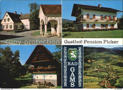72532502 Bad Gams Gasthof Pension Picker Teilansicht  Bad Gams