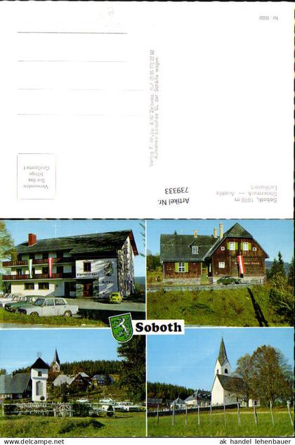739333 Mehrbild AK Eibiswald Soboth Kirche Alpengasthof Messner VW Käfer
