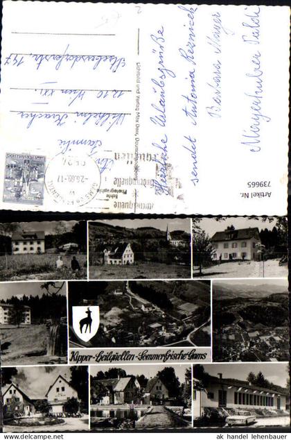 739665 Mehrbild AK Bad Gams Kipper-Heilquellen Luftbild Freibad Frauenthal