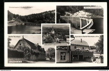 AK Edelschrott an der Packstrasse, Gasthof Reinthaler, Stausee Hierzmannsperre