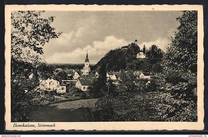 AK Ehrenhausen /Steiermark, Teilansicht mit Kirche