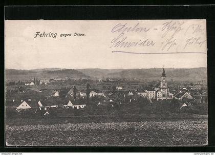AK Fehring, Panoramablick gegen Osten