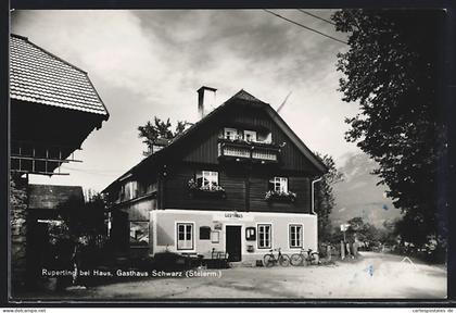 AK Haus im Ennstal, Ruperting, Gasthaus Schwarz, Fahrräder