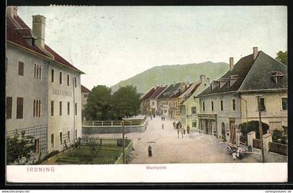 AK Irdning, Volksschule am Marktplatz