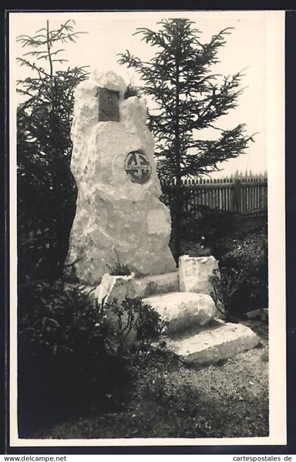 AK Köflach, Gaberl Stubalpe, Jahnfeier 1778-1928, Deutscher Turnverein Köflach, Denkmal