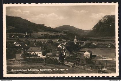 AK Scheifling /Steiermark, Blick über den Ort
