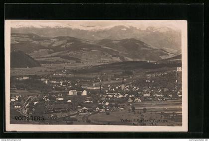 AK Voitsberg, Ortsansicht aus der Vogelschau