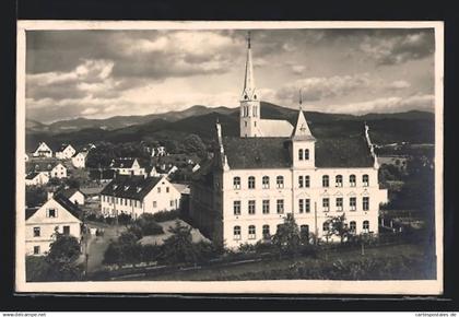 AK Zeltweg, Teilansicht mit der Kirche