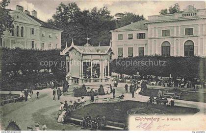 Gleichenberg Bad Gleichenberg Steiermark AT Kurpark Pavillon Kurhaus