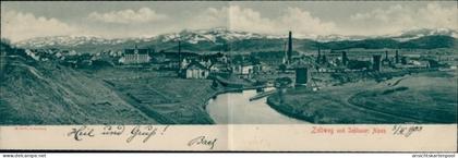 Klapp CPA Zeltweg Steiermark, Panorama, Seckauer Alpen