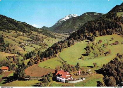 Liezen Steiermark AT Berggasthof Untersaier Fliegeraufnahme