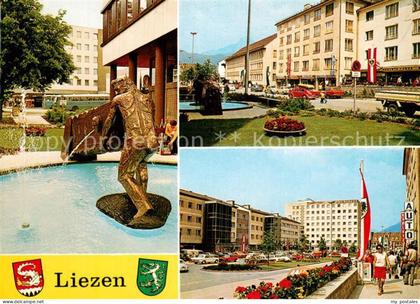 Liezen Steiermark Teilansichten d. Stadt