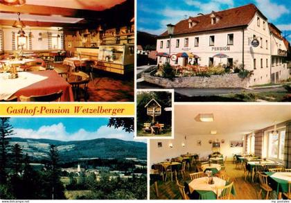 Miesenbach Birkfeld Gasthof Pension Wetzelberger Gastraeume Panorama