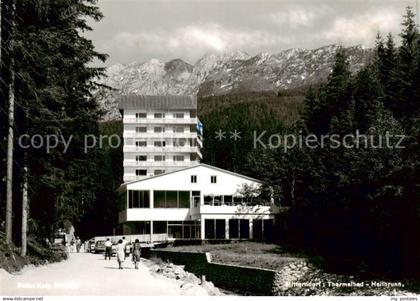 Mitterndorf Bad Heilbrunn Kurhaus
