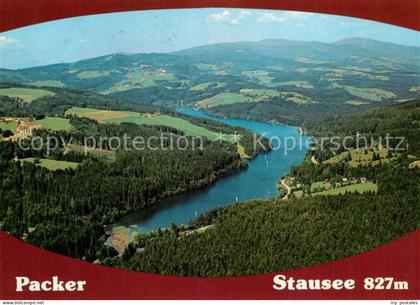 Pack Packer Stausee Fliegeraufnahme