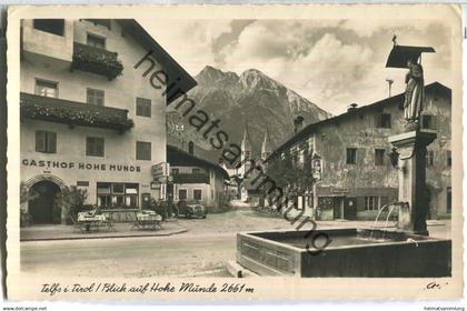 Telfs - Gasthof Hohe Munde - Foto-Ansichtskarte - Verlag Foto-Kohlbauer Pfronten