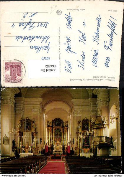 664252,Fürstenfeld Pfarrkirche Innenansicht
