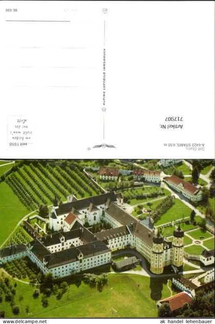717907 Fliegeraufnahme Stams Stift Stams pub Alpine Luftbild 86498