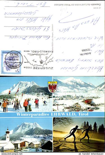 723366 Ehrwald Zugspitze Ehrwald Bez. Reutte Wintersport