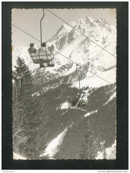 Autriche - St Anton am Arlberg - Modernster Doppelsessellift Österreichs ( remonte pente téléski  Foto RIO )