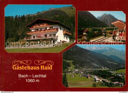 Bach Tirol Gaestehaus Haid Lechtal Alpenpanorama