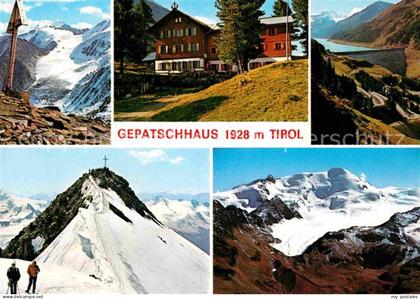 Gepatschhaus Kaunertal oelgrubenjoch Wildspitze Weisseespitze Kaunertalstausee