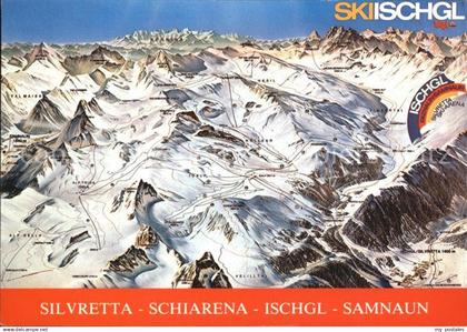 Ischgl Bergkarte