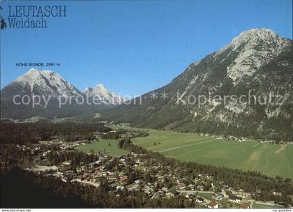Leutasch Weidach Panorama