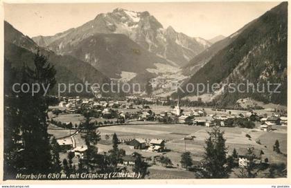 Mayrhofen Zillertal mit Gruenberg