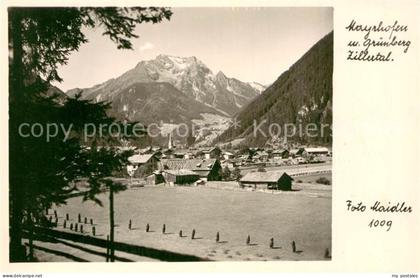 Mayrhofen Zillertal mit Gruenberg