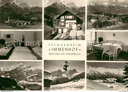 Mutters Tirol Fremdenheim Immenhof Gaestezimmer Gaststube Panorama Sessellift
