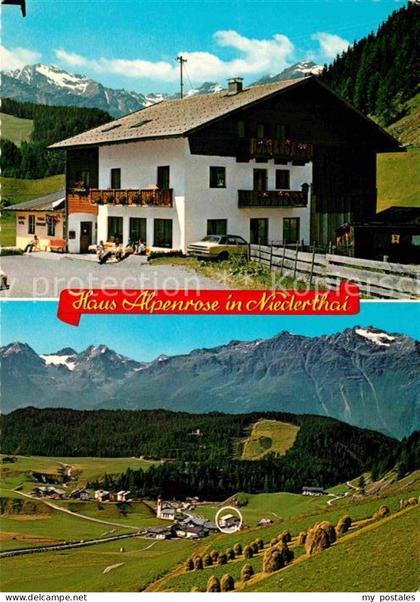 Niederthai Umhausen Tirol Haus Alpenrose