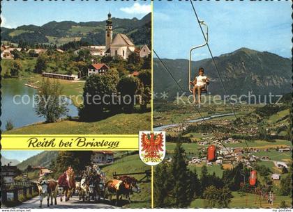 Reith Brixlegg Kirche Sesselbahn Kuehe