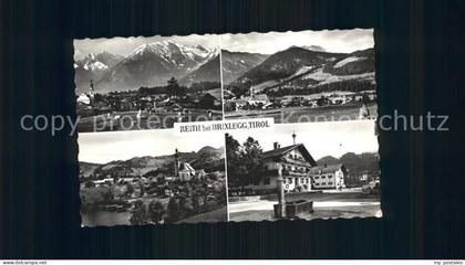 Reith Brixlegg Ortsansicht Panorama Kirche Dorfpartie