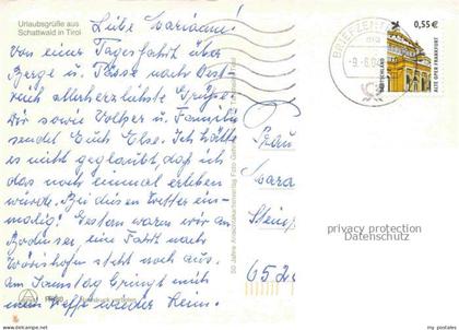 Schattwald Tirol AT Landschaftspanorama Kirche Edelweiss Wandern Picknick