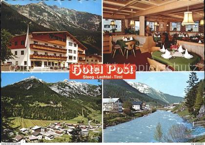 Steeg Tirol Hotel Post Gastraum Lechtal