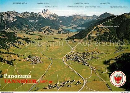 Tannheim Tirol Fliegeraufnahme