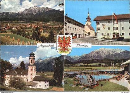 Wattens Kirche Freibad