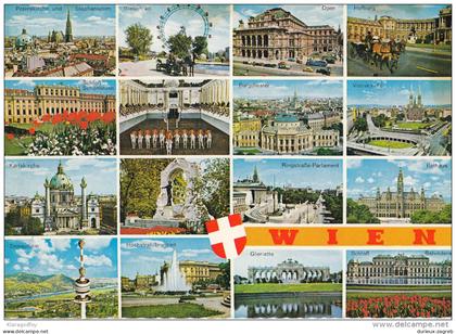 Vienna old postcard travelled 1972 bb151026
