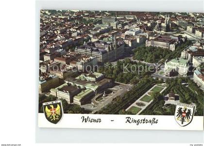 Wien Fliegeraufnahme Ringstrasse