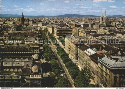 Wien Ringstrasse vom Ringturm