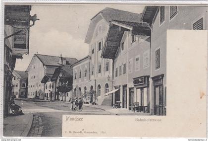 Mondsee. Bahnhofstrasse. *