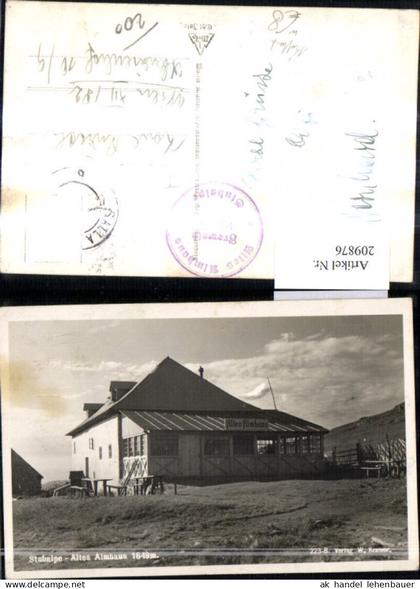 209876,Stubalpe Altes Almhaus b. Köflach
