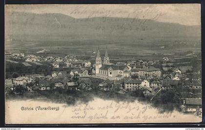 AK Götzis /Vorarlberg, Teilansicht mit Kirche