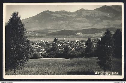 AK Nenzing, Ortsansicht mit Bergen