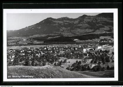 AK Nenzing, Totale vom Berg aus gesehen