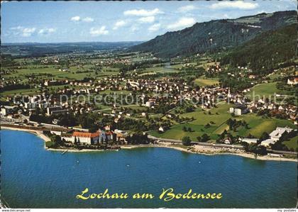 Lochau Bregenz Vorarlberg am Bodensee Fliegeraufnahme