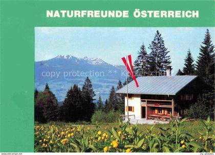 Tschagguns Vorarlberg AT Gauertalhuette der Naturfreunde Vorarlberg im Montafon